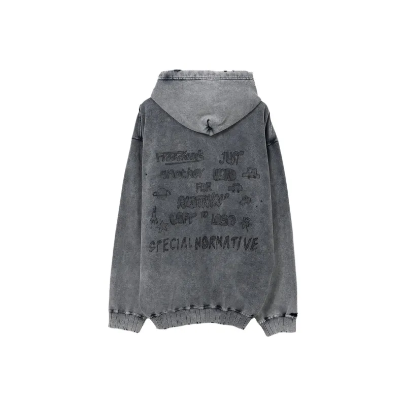 Maison Mihara Yasuhiro Bleached Hoodie-1