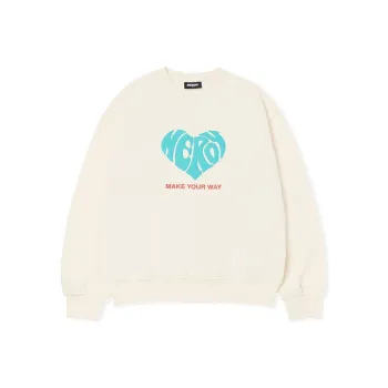 Nerdy Sweatshirts Unisex Cream White