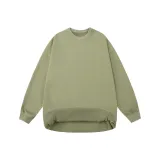 Thickened and Fleece-Lined Moss Green