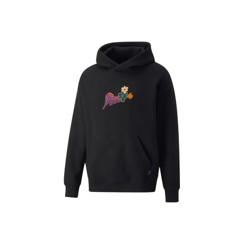 PUMA Floral print Pullover Hoodie-0