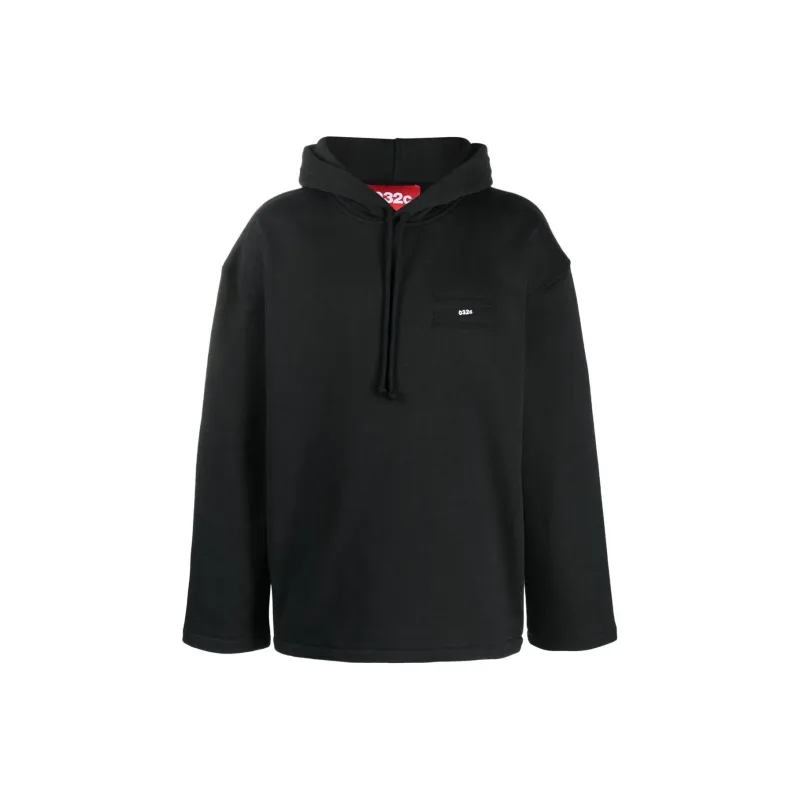 032c Circular Knit Boxi Hoodie-0