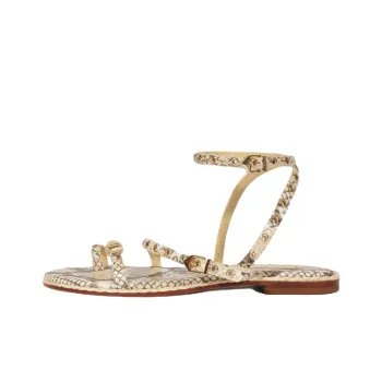 Schutz Annete One Strap Sandals Women's Beige