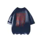 Navy Blue-Red