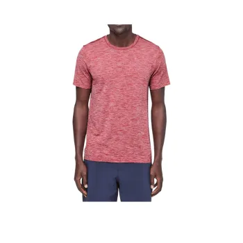 Lululemon Metal Vent Tech Collection Surge Collection T-Shirt Men's Red White