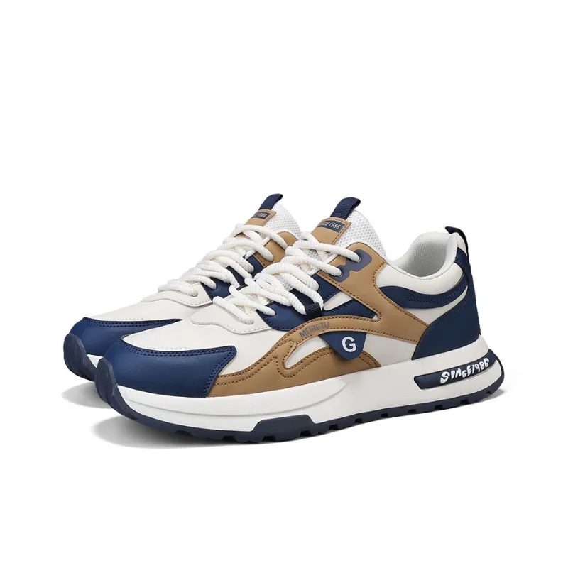 Meiretu Slip Resistant, Abrasion Resistant, Breathable Low Top Casual Shoes Men's-2