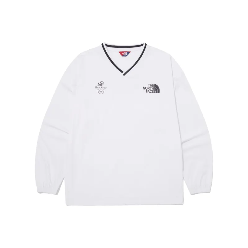 THE NORTH FACE PO TEAMKOREA ICE RUN V T Shirt Men's White-0