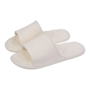 Thin Strips Slippers Unisex, Cream White