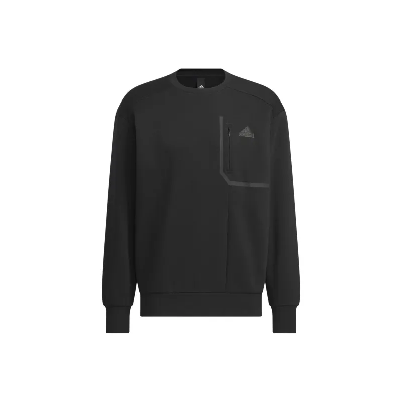 Adidas Sportswear Pocket Sweatshirt Men's Black-0