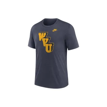 Nike West Virginia Mountaineers Blitz Legacy Primary Men's Nike College T Shirt