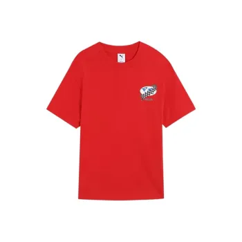 PUMA Moto SS25 T Shirt Men's Red