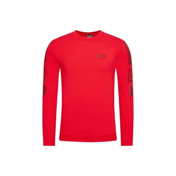 EMPORIO ARMANI EA7 Sweatshirts Men Red