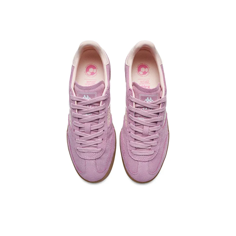 Kappa Back to Back Anti Slip Wear Resistant Low Top Skateboard Shoes Women's Pink-3