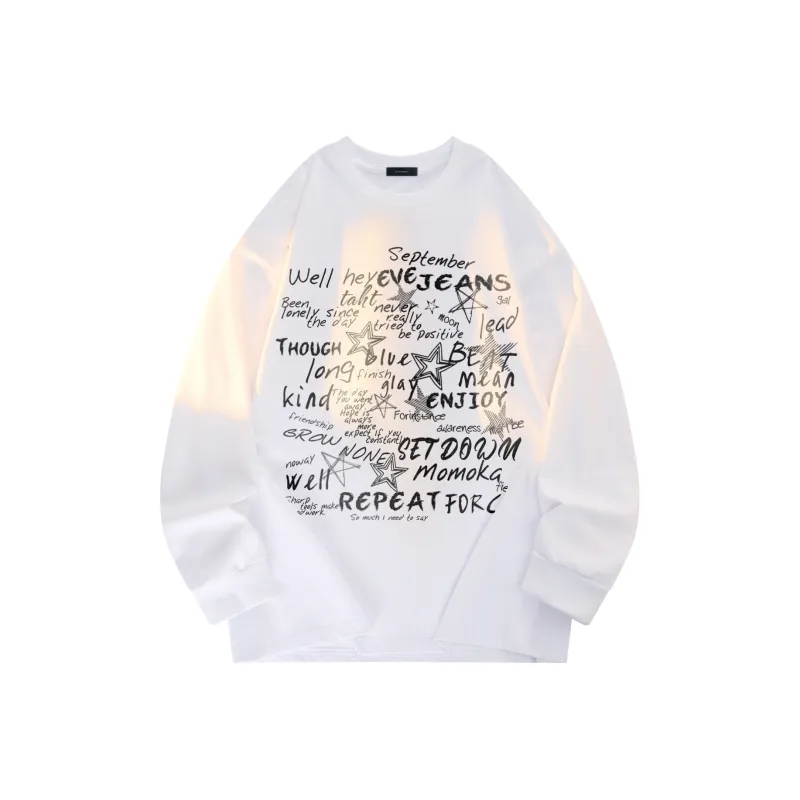 Yiwen Long Sleeved T Shirts Unisex-2
