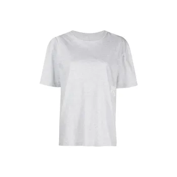 Alexander Wang Essential Jersey Puff Logo Ss Tee