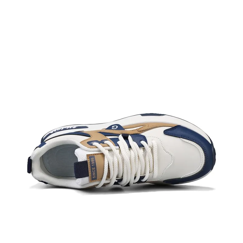 Meiretu Slip Resistant, Abrasion Resistant, Breathable Low Top Casual Shoes Men's-3