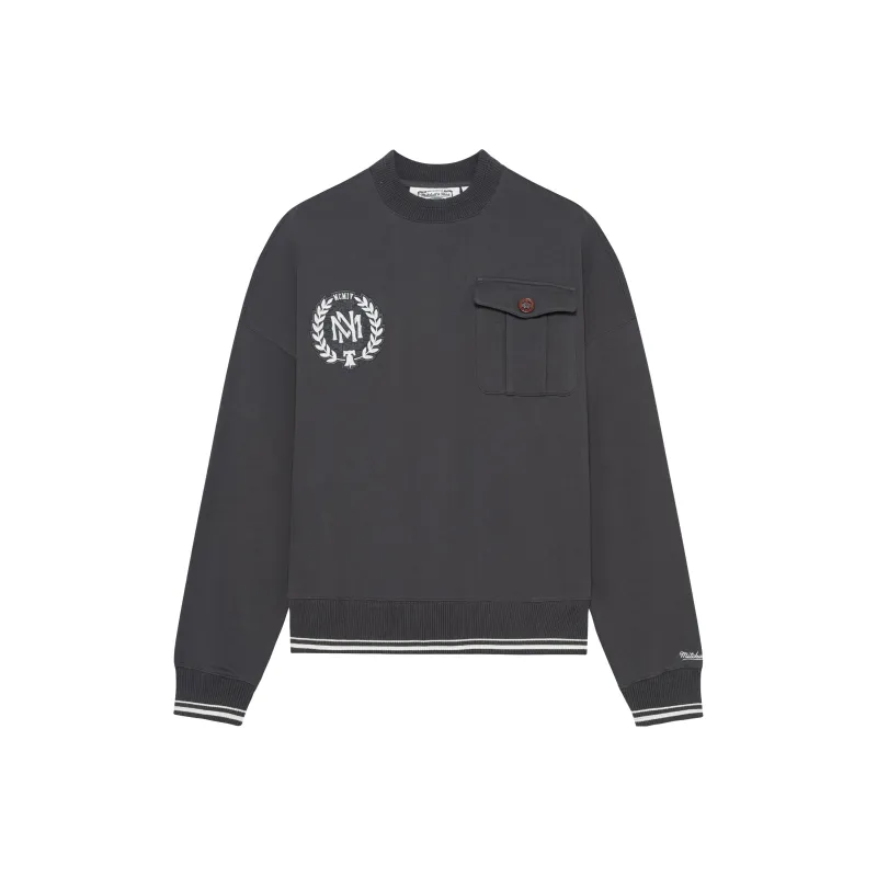 Mitchell Ness Sweatshirts Unisex Black-0