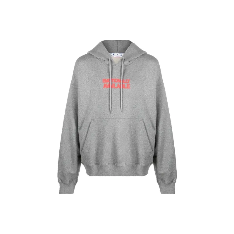 OFF WHITE Sweatshirts Men Gray-0
