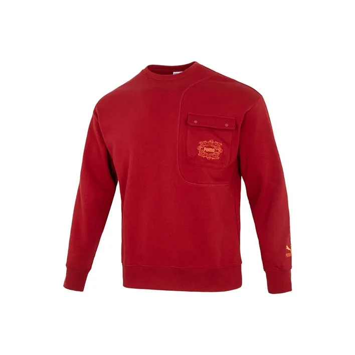 PUMA Puma Winterized Sweatshirt Men's Red-0