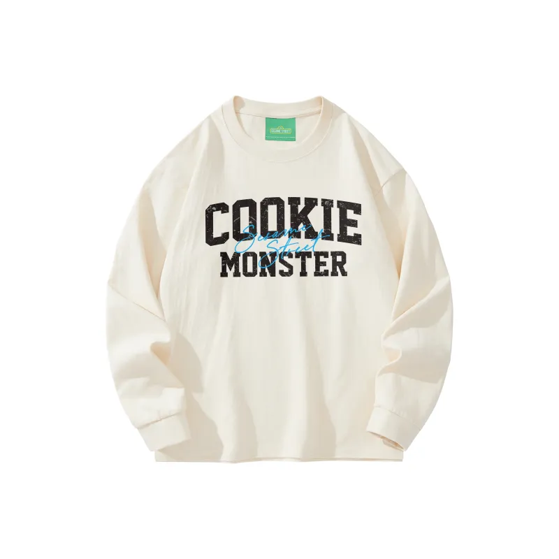 SESAME STREET Long Sleeved T Shirts Unisex-4