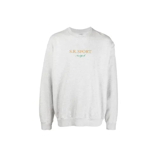 SPORTY & RICH Wimbledon Logo print Sweatshirt