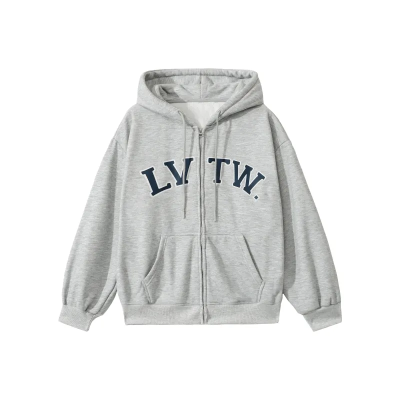 LIVINGTOWN Sweatshirt Jacket Unisex-2