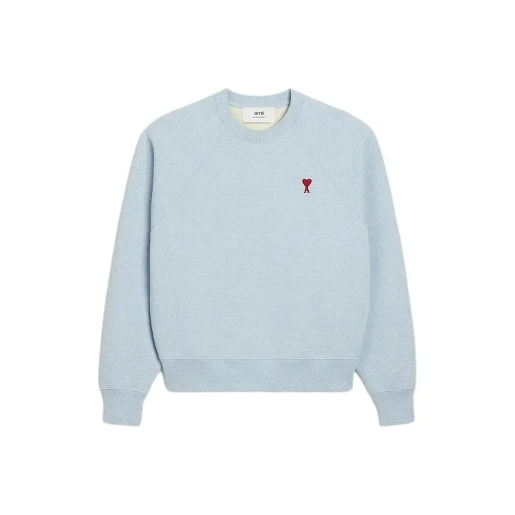 AMIPARIS Paris Ami De Coeur Logo Detailed Long Sleeved Sweatshirt-0