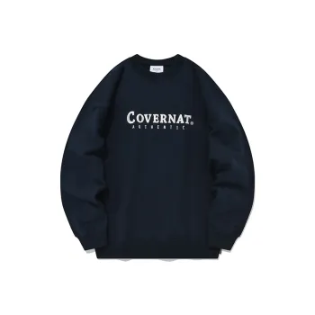 COVERNAT Sweatshirt Fall Unisex Marine Blue