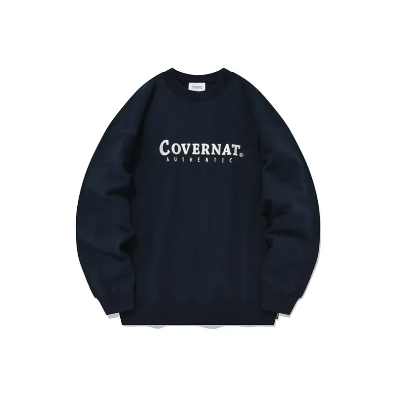 COVERNAT Sweatshirt Fall Unisex Marine Blue-0