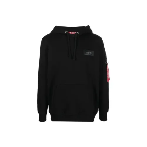 Alpha Industries Sweatshirts Men Black