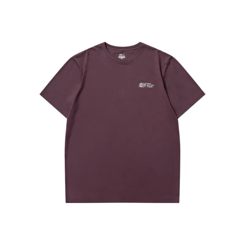 Erke Life Collection Sports Life Collection T Shirt Men's Truffle Brown-0