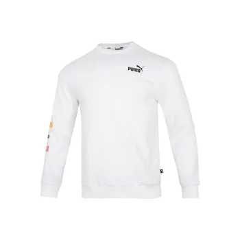 PUMA ESS Sweatshirts Men White