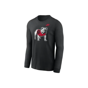 Nike Georgia Bulldogs Legacy Primary Logo Men's Nike College Long-Sleeve T-Shirt