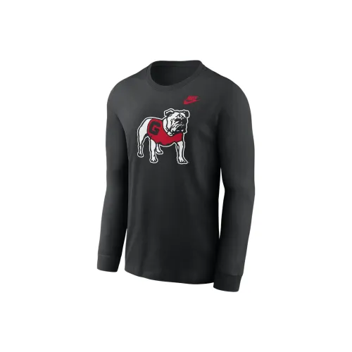 Nike Georgia Bulldogs Legacy Primary Logo Men's Nike College Long-Sleeve T-Shirt
