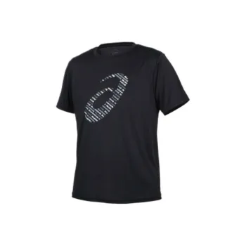 Asics T-Shirt Men's Black Silver