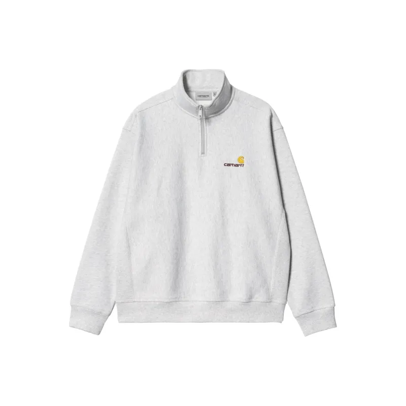 Carhartt WIP American Script Half zip Sweatshirt-0