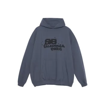 Balenciaga Graffiti Logo Printed Hoodie