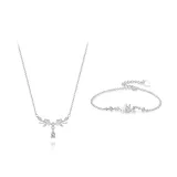 Necklace and Bracelet Clothing Sets[Sterling Silver 999]