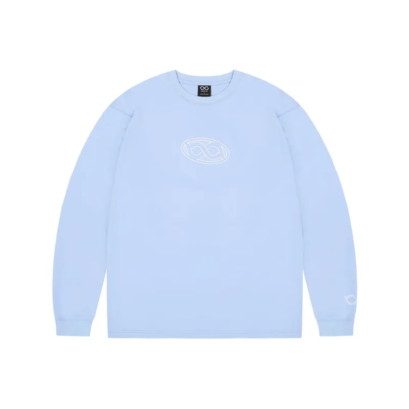 BIPOLAR Long Sleeved T Shirt Unisex White/Dark Gray/Black/Pink/Light Yellow/Light Blue/Light Green-11