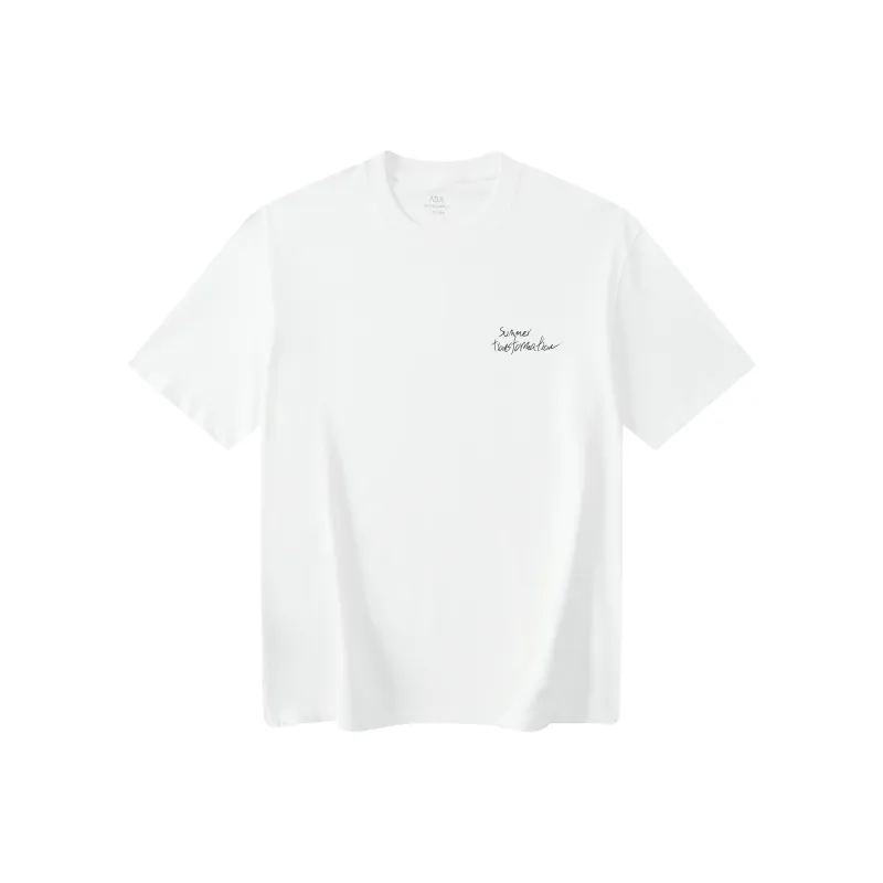 A.B.X T Shirts Men White-0