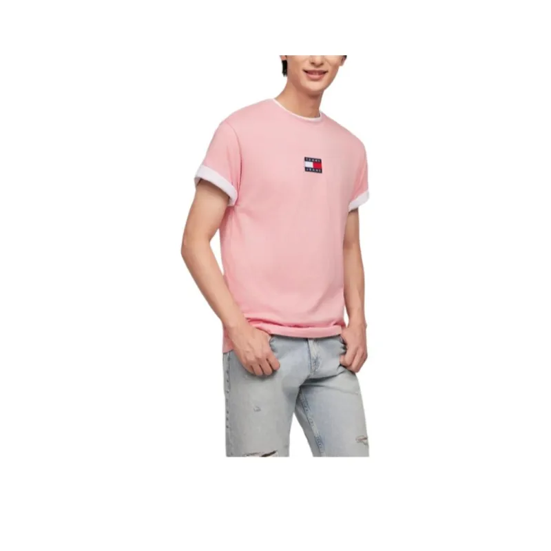Tommy Hilfiger T Shirt Men's Pink-0