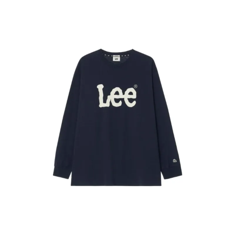 Lee T Shirts Unisex Marine Blue-0