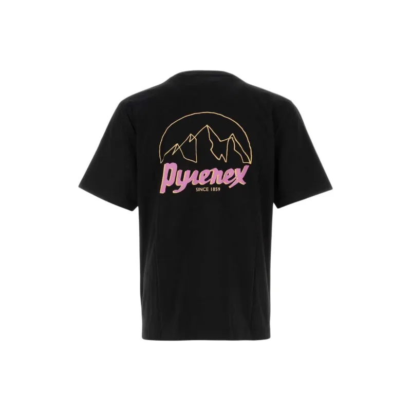 PYRENEX Logo print T shirt-1