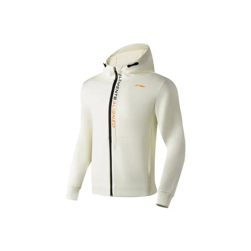 LiNing Fitness Series Sweatshirt Men's Cream White-0