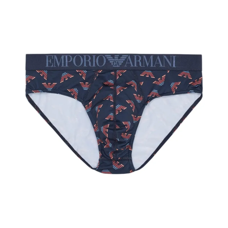 EMPORIO ARMANI Underpants Men's 1 Pack Navy Blue-0