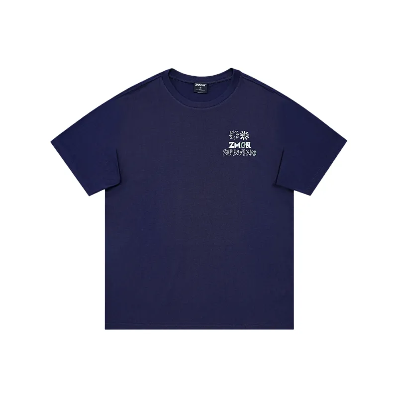 ZMOH Short Sleeved T Shirt Unisex Couple's-2