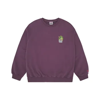 Vision Street Wear x Crosswave Sweatshirt Unisex Gray Purple