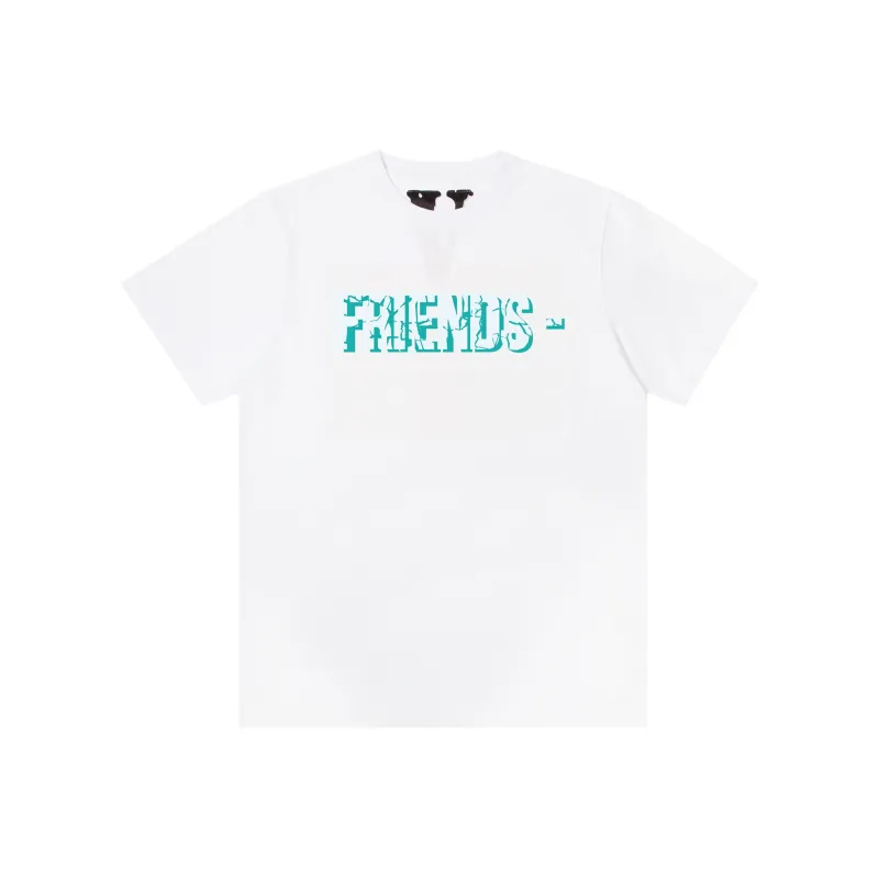 VLONE T Shirt Unisex White Blue-1