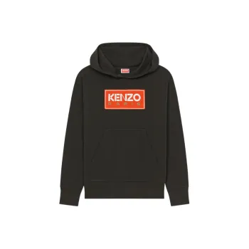 KENZO Logo Embroidered Oversized Hoodie