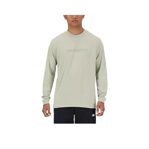 New Balance T-Shirt Men's Yellow Green