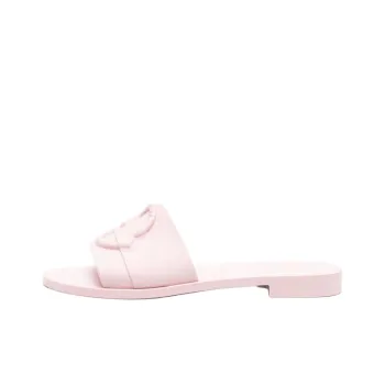 Moncler Rubber Sole Odor Resistant Slide Slippers Women's Pink